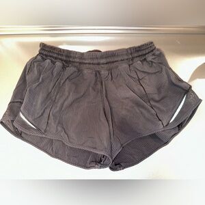 Not sold anymore charcoal grey Hottyhot lululemon shorts!